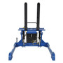 Vestil Steel Tilt Master Straddle AC Powered - 2,000 lb - Blue