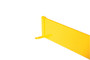 Vestil Steel Square Safety Handrail Toe Board - 92-5/8 In. x 3-7/8 In. x 4 In. - Yellow