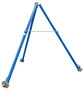 Vestil Steel Fixed Tripod Stand - 106-3/4 In. x 106-3/4 In. x 115-1/8 In. 2,000 lb - Blue