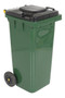 Vestil High Density Polyethylene - 32 Gallon Trash Can - Green