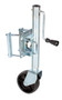 Vestil Steel Side Swivel Trailer Jack - 800 lb - Silver
