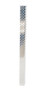 Vestil Non-Marking Diamond Tread Plate Corner Guard - 48 In. Height - Silver