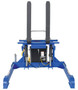 Vestil Steel Tilt Master Straddle DC Powered - 12 Volt 4,000 lb - Blue