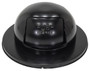 Vestil Steel Waste Disposal Top Dual Door for - 55 Gallon Drums - Black
