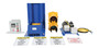 Vestil Steel Electric Hydraulic with Aluminum LED Light Package Trailer Lock System Blue / - Yellow
