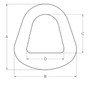 Machining & Welding 6 IN Aluminum Triangle