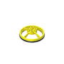 Safety Rail Co. Mobile Base Plate, Yellow