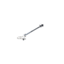 Safety Rail Co. Adjustable Ladder Spanner Bracket, Flat, Galvanized, Adjustable 27" to 43"