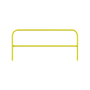 Safety Rail Co. Mobile Safety Rail, 7 ft, Yellow