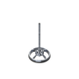 Safety Rail Co. Enduraline Warning Line System (Post, Base and Pin), Galvanized