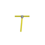 Safety Rail Co. Modular Galvanized Pipe Fitting, Angle Tee, 1-1/2 in