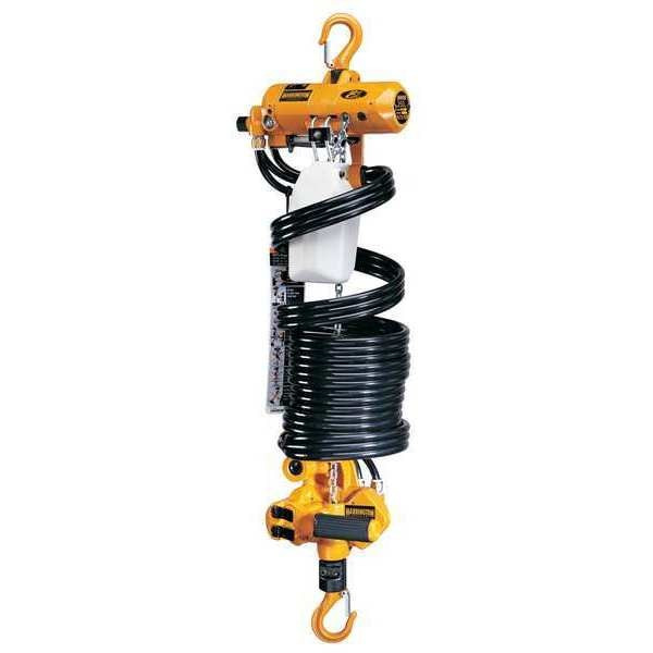 AH Mini Cat Air Hoist 6.5' Lift-Capacity 250 lb. AH250M Air Powered Hoist HARRINGTON
