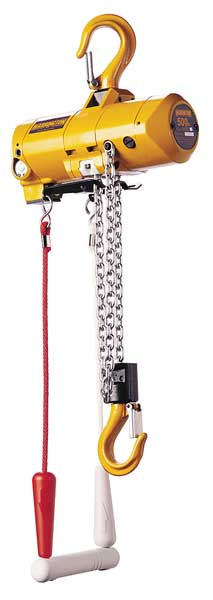 AH Mini Cat Air Hoist 10' Lift-Capacitie 500 lb. AH500C Air Powered Hoist HARRINGTON