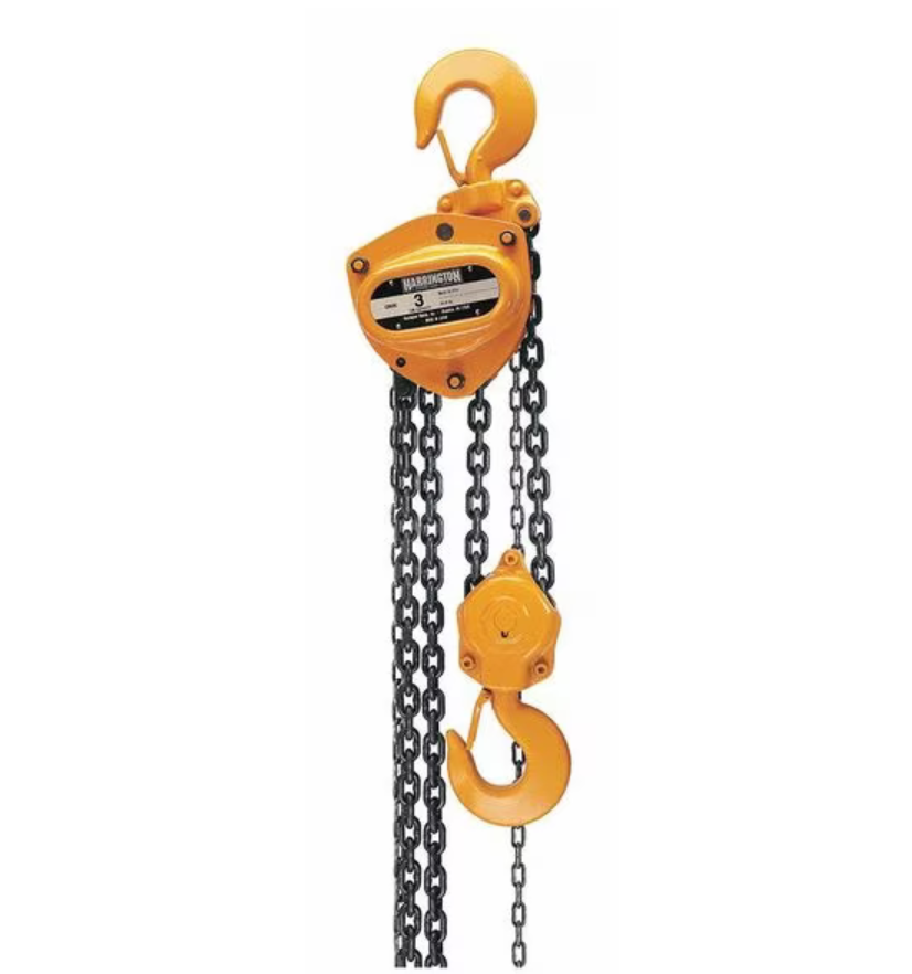 CB Hand Chain Hoist 10' Lift-Capacity 3 Ton CB030 Hand Chain Hoist HARRINGTON