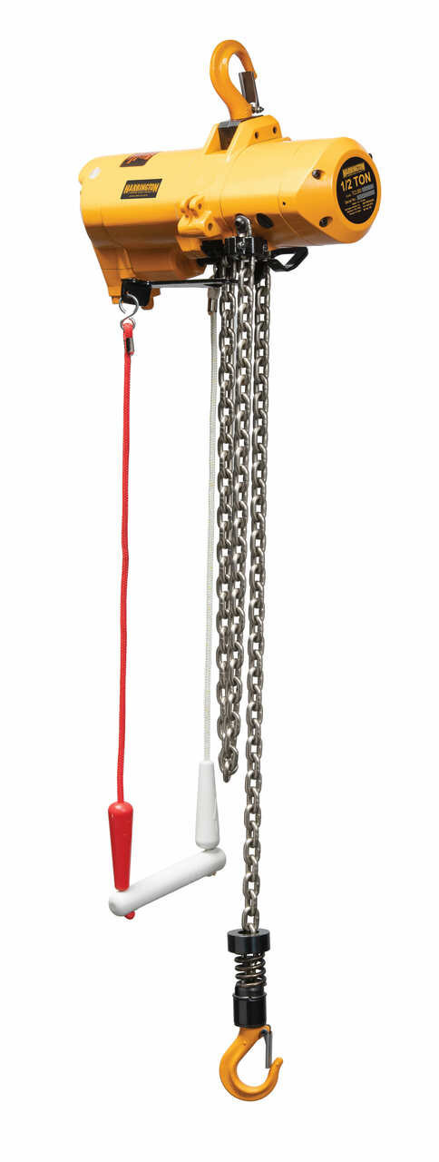 TCL Lube Free Air Hoist 10' Lift-Capacity 3 TonTCL3000C Air Hoist HARRINGTON