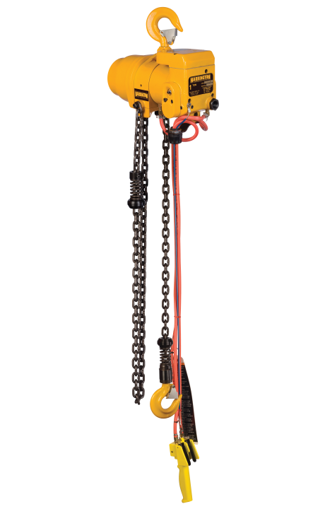 TCR Lug Mount Air Hoist 10' Lift-Capacity 2 Ton. Air Power HARRINGTON
