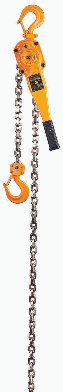 HARRINGTON LB Lever Hoist 5' Lift-Capacity 3 Ton LB030 Lever Hoist