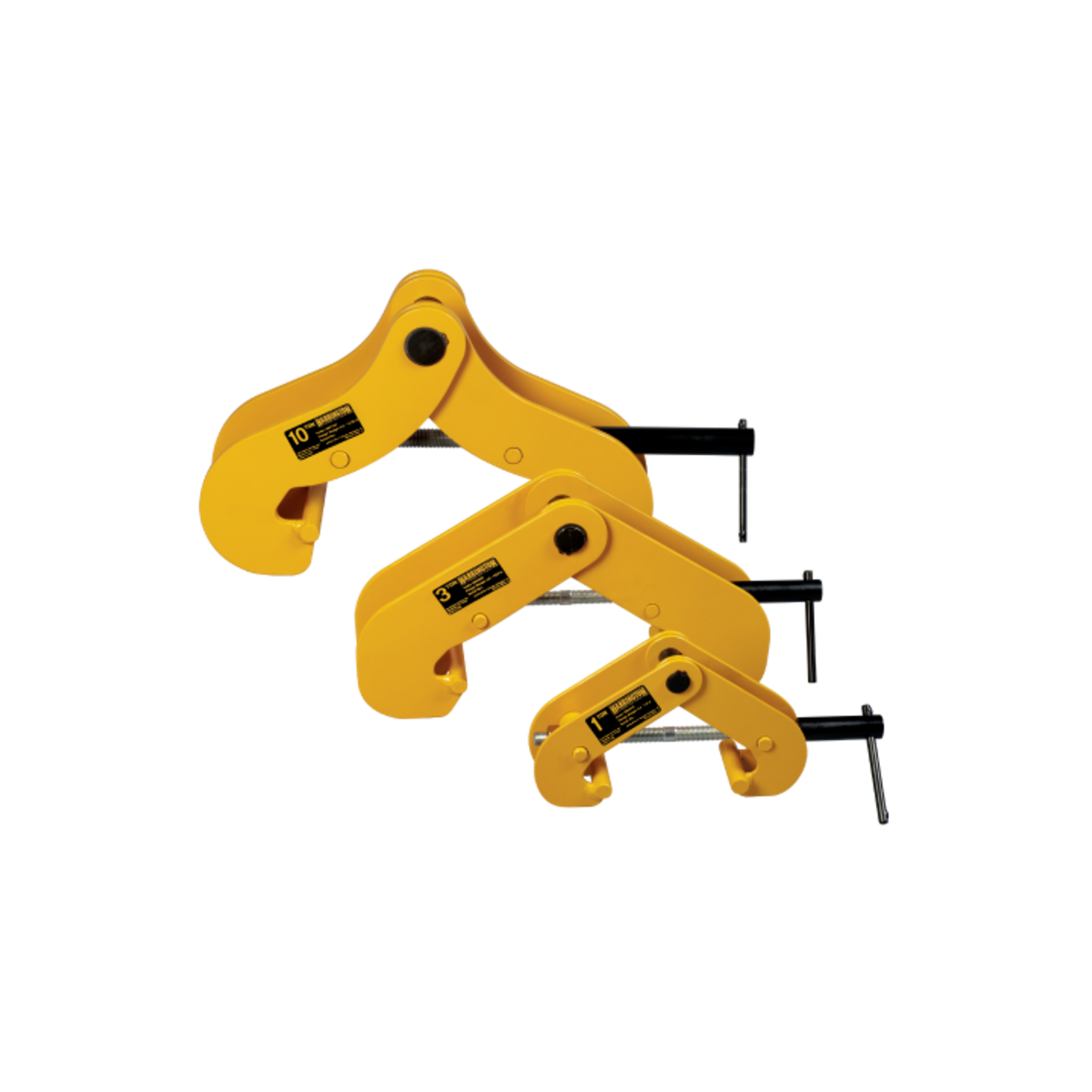 Harrington UBC Series Universal Beam Clamp - 2 Ton