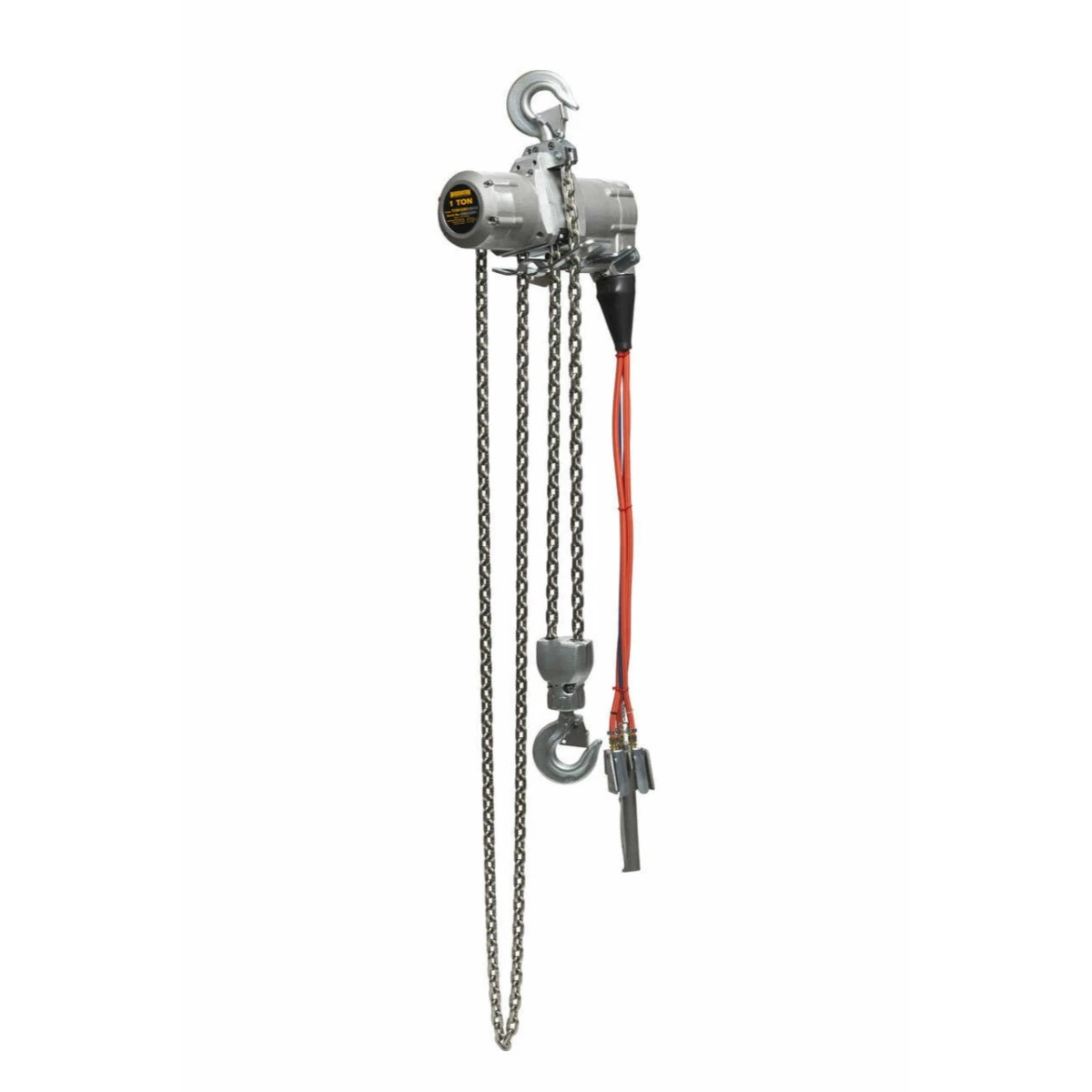 Harrington TCSM Series Air Powered Trolley Hoist - 1/2 Ton - 10 ft Lift