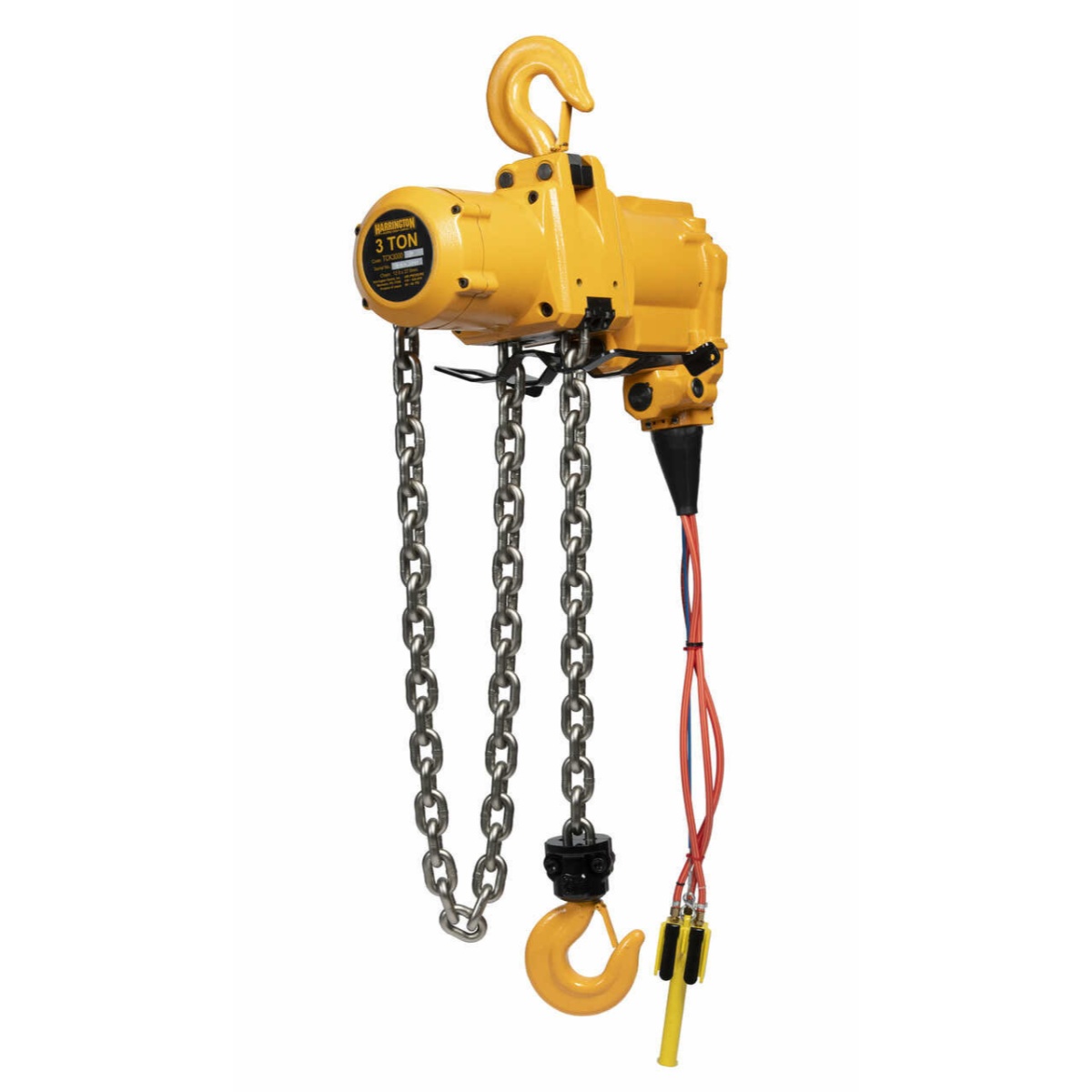 TCK Air Hoist 10' Lift-Capacity 3 Ton TCK3000-C Air Hoist T HARRINGTON