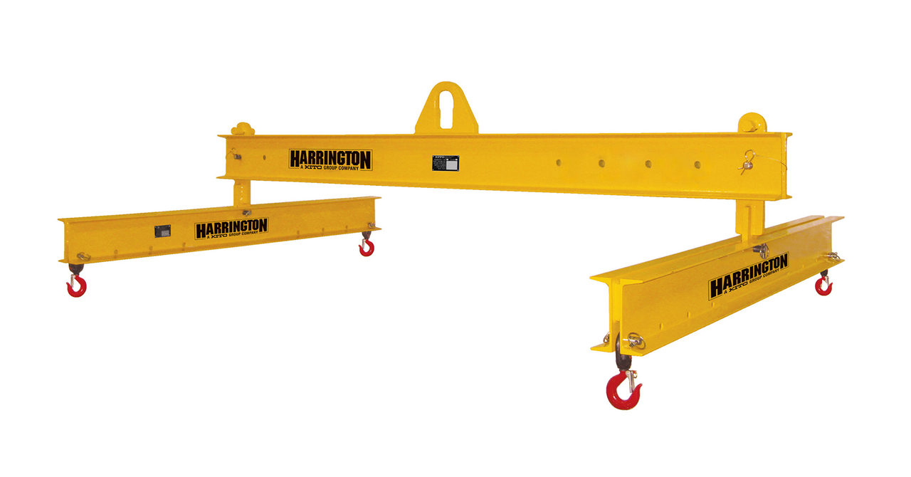 Below The Hook, Capacity 5, Main Beam Min/Max spread 48/120, Cross Beam Min/Max Spread 36/96, HFPAB-5-120/96, Harrington Below The Hook, Capacity 5, Main Beam Min/Max spread 48/120, Cross Beam Min/Max Spread 36/96, HFPAB-5-120/96, Harrington