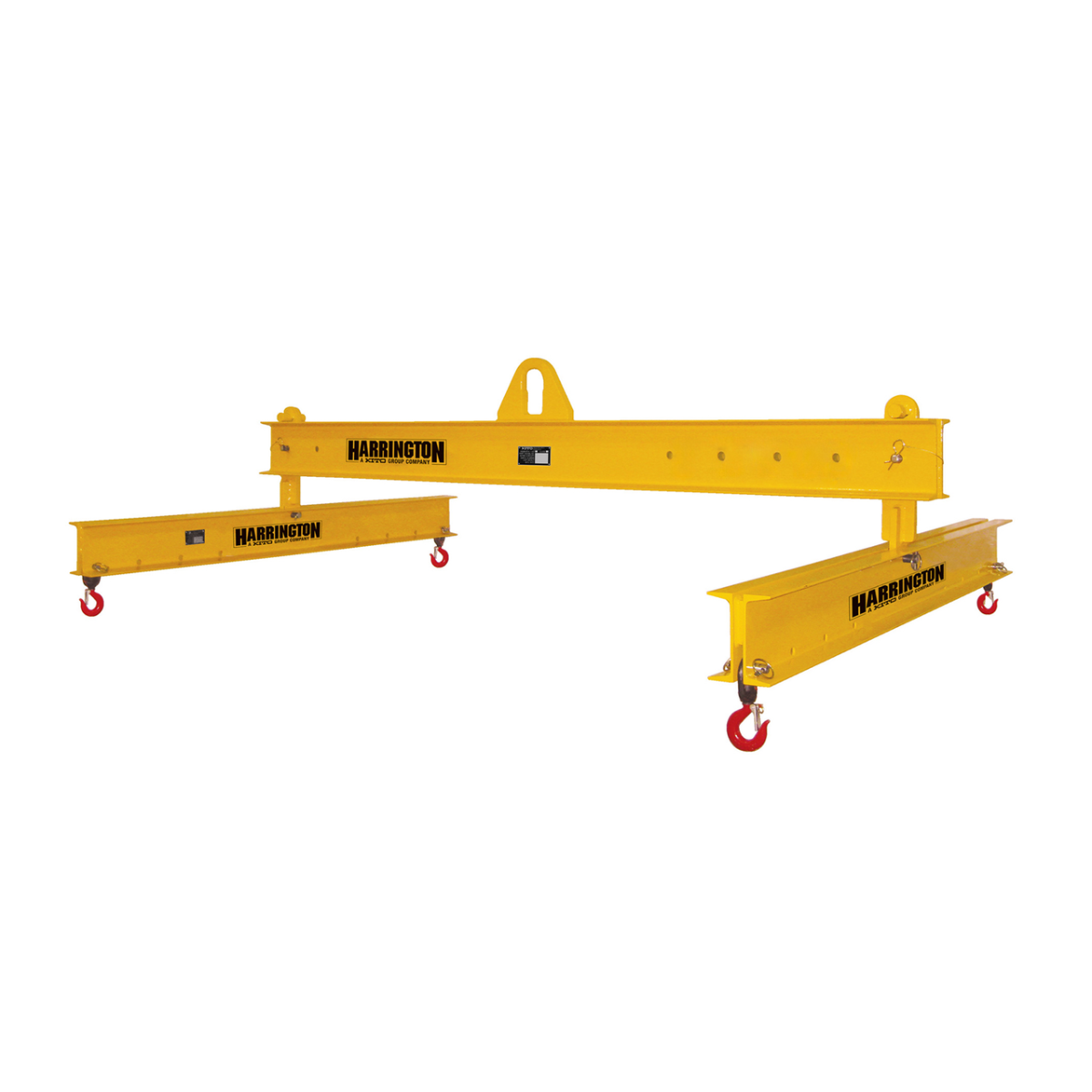 Harrington HFPAB Four Point Adjustable Beam - 10 Ton - 72-144 in Main Beam Spread