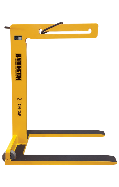 Below The Hook, Capacity 2 Ton, Fork Length 36, Fork Width 4, Fork Height 1.75, HPLWL-2-48, Harrington