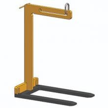 Below The Hook, Capacity 1 Ton, Fork Length 36, Fork Width 2, Fork Height 1.75, HPLLW-1-48, Harrington Below The Hook, Capacity 1 Ton, Fork Length 36, Fork Width 2, Fork Height 1.75, HPLLW-1-48, Harrington