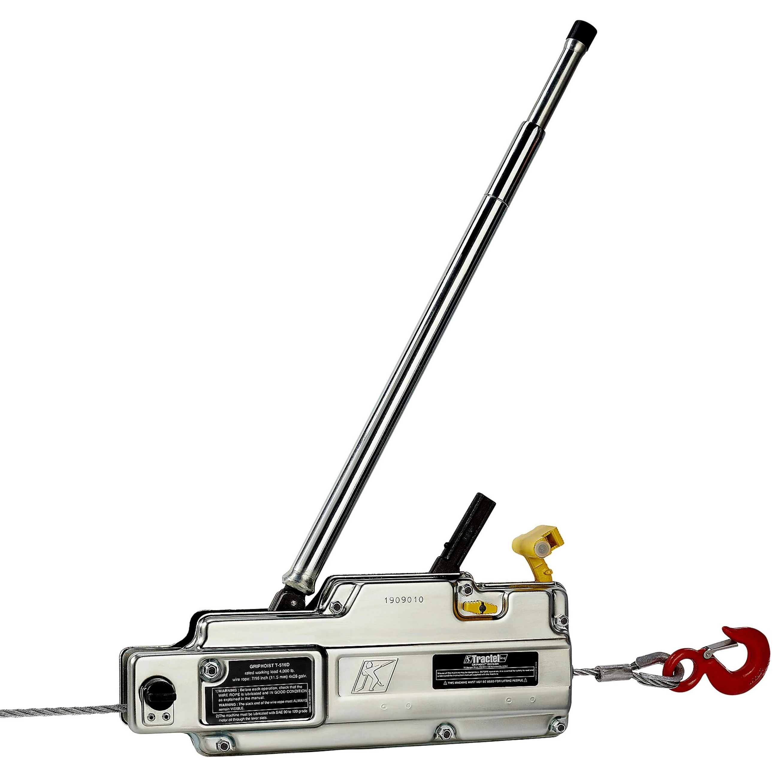 Tractel Griphoist/Tirfor T516D - With 60 ft. (18 m) Assembly