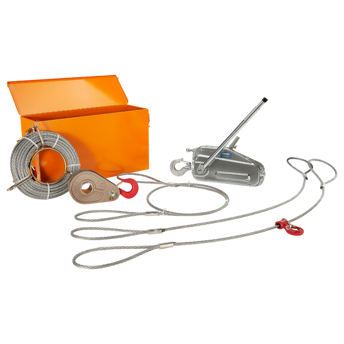 Tractel Griphoist Tirfor TU17 Resc Kit w5x19