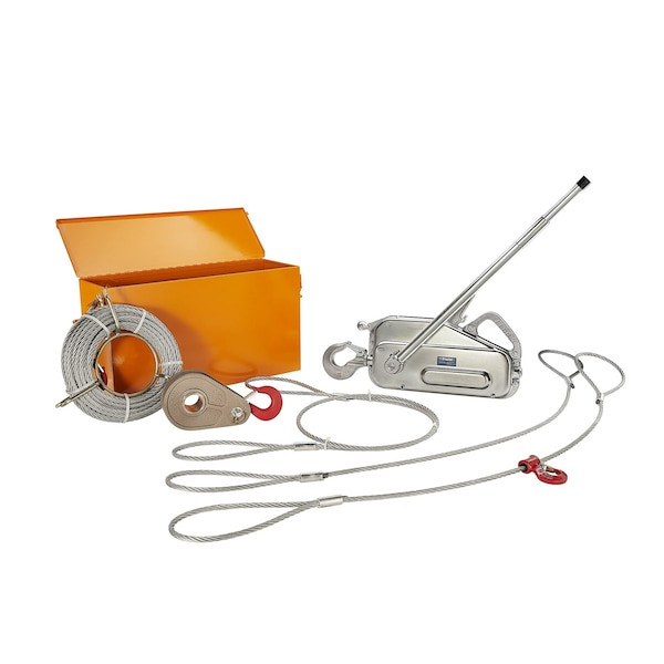 Griphoist Rescue Kit, 4,000 lb. (2 Ton), 60ft. Lift, TU28K Griphoist Rescue Kit, 4,000 lb. (2 Ton), 60ft. Lift, TU28K
