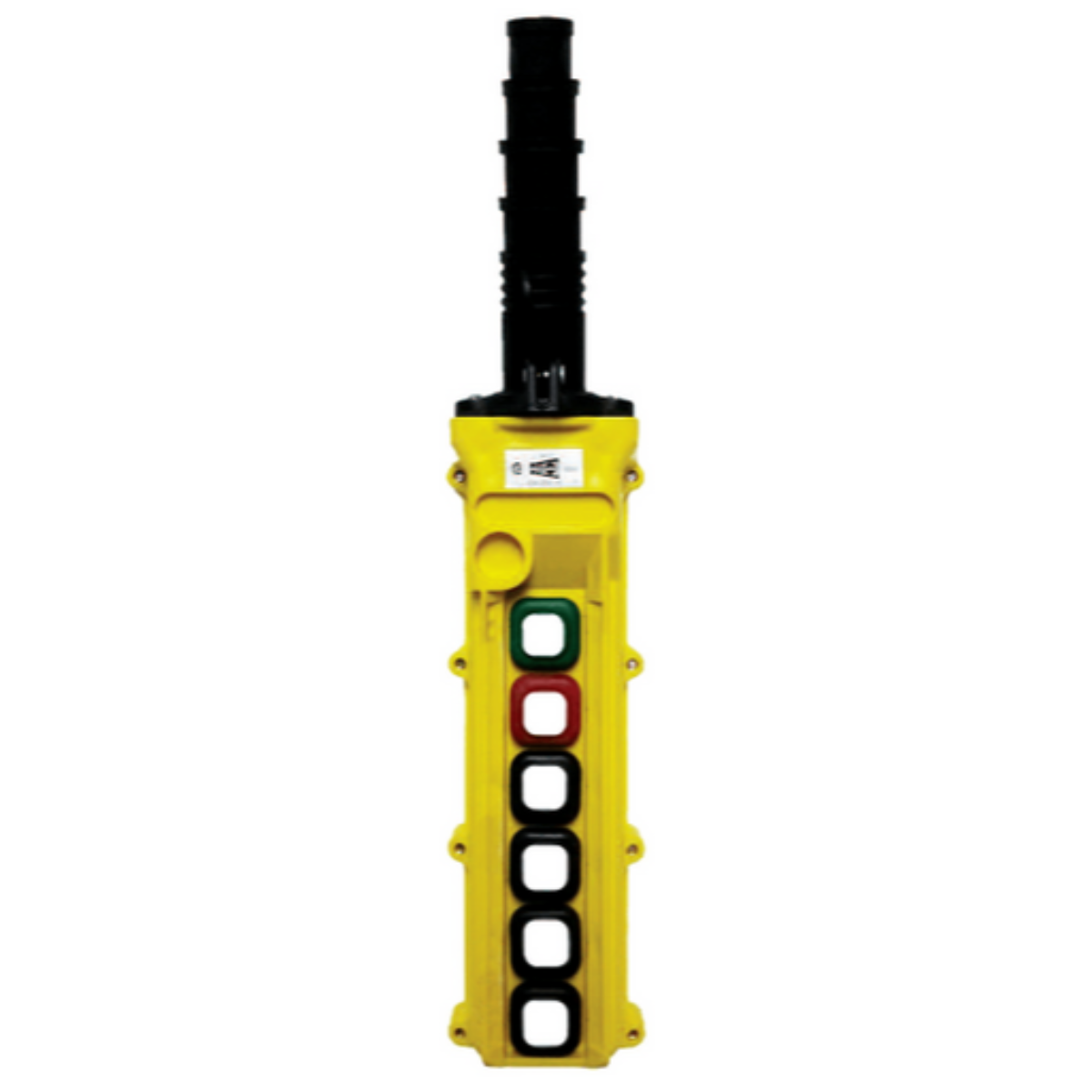 Duct-O-Wire, L Series 6-Button, Pendant, Slim Profile, All Two Speed With Maintained On/Off, Part No L6-S-2M