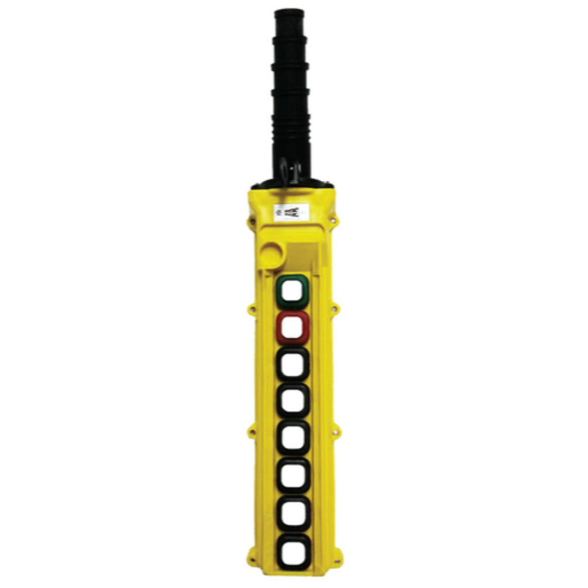 Duct-O-Wire, L Series 8-Button, Pendant, Slim Profile, All Two Speed With Maintained On/Off, Part No L8-S-2M