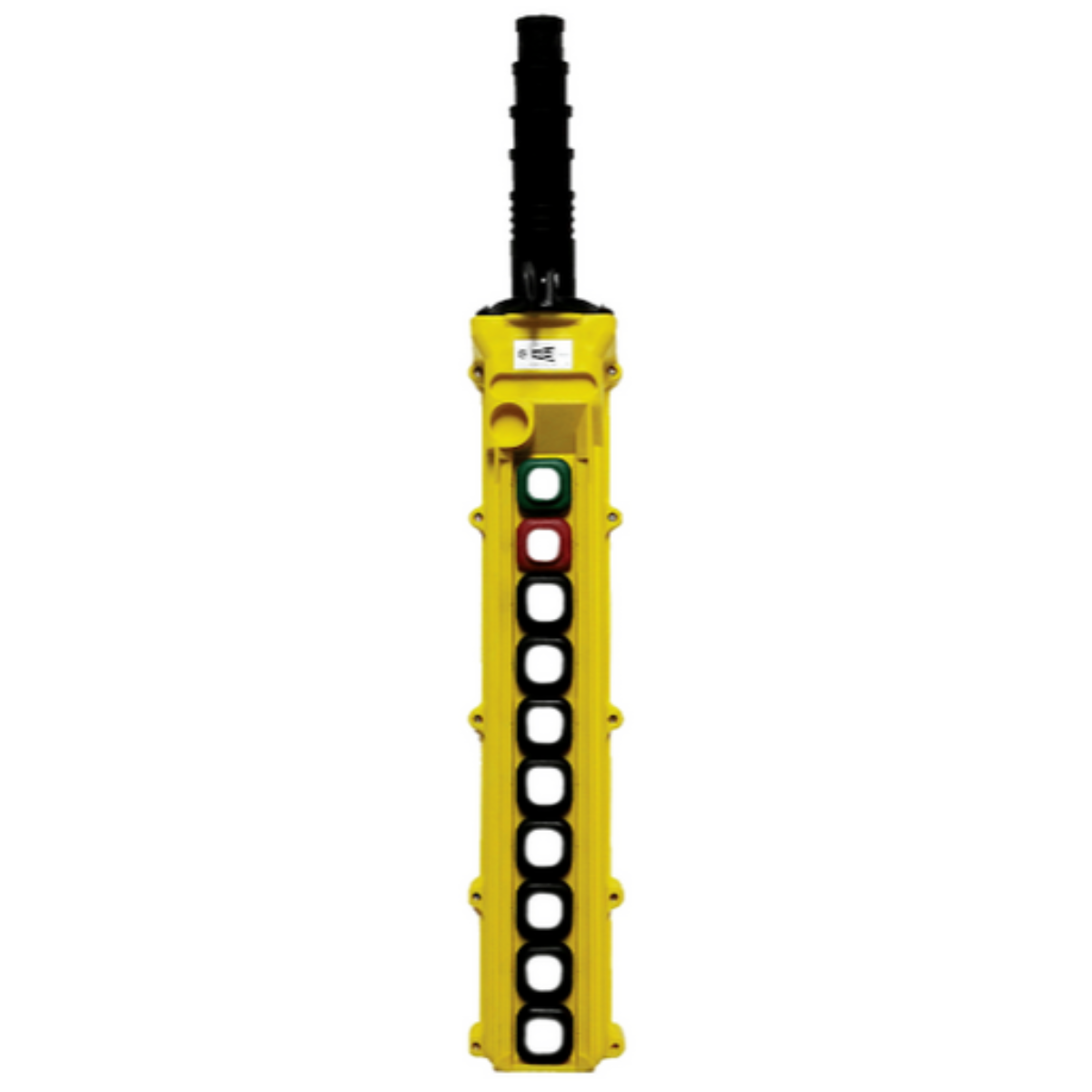 Duct-O-Wire L Series Pendant Push Button Station 4 Motion Slim Profile-One Speed with Momentary On/Off L10-S-1A