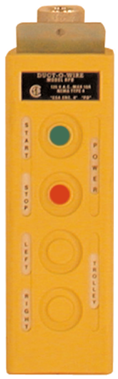 One Motion - RP-2 - One Speed with Maintained On/OffPush Button Parts RPB Series Pendants One Motion - RP-2 - One Speed with Maintained On/OffPush Button Parts RPB Series Pendants