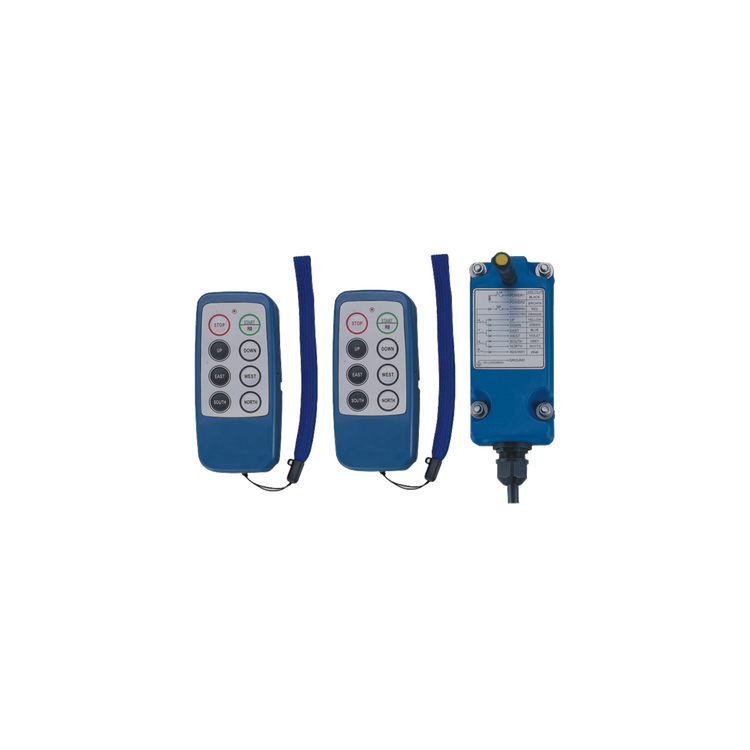 Pocket Size Two Motion Single Speed Start / Stop with 2 Transmitters and 1 ReceiverRadio Remote Control Complete Systems Pocket Size Two Motion Single Speed Start / Stop with 2 Transmitters and 1 ReceiverRadio Remote Control Complete Systems