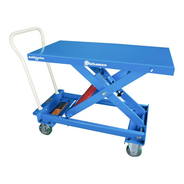 Bishamon MobiLeveler ESX Series - Portable Lift Table / Self Leveling Cart Bishamon MobiLeveler ESX Series - Portable Lift Table / Self Leveling Cart
