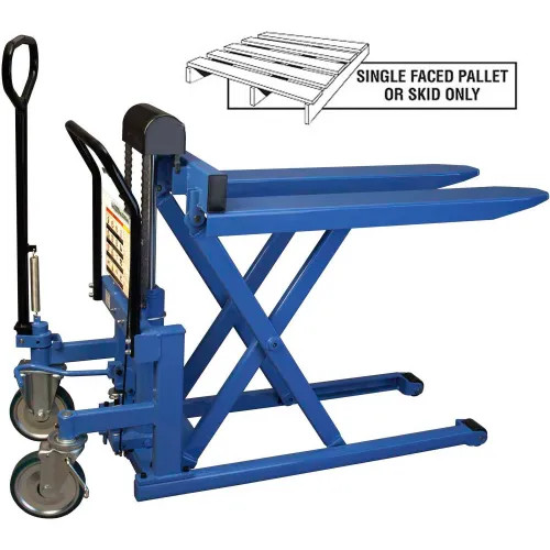 Bishamon SkidLift Foot Operated High-Lift Skid Truck LV-10W Bishamon SkidLift Foot Operated High-Lift Skid Truck LV-10W