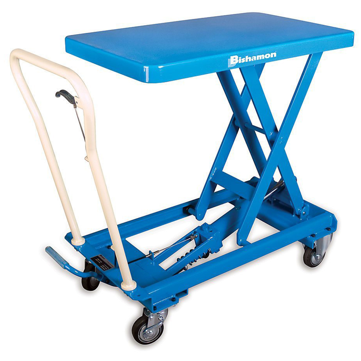 Bishamon Mobile Scissors Lift 660 lb Capacity