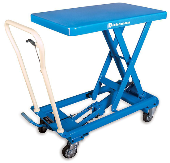 Bishamon MobiLift‚ Scissor Lift Table BX-50 1100 Lb. Capacity Bishamon MobiLift‚ Scissor Lift Table BX-50 1100 Lb. Capacity