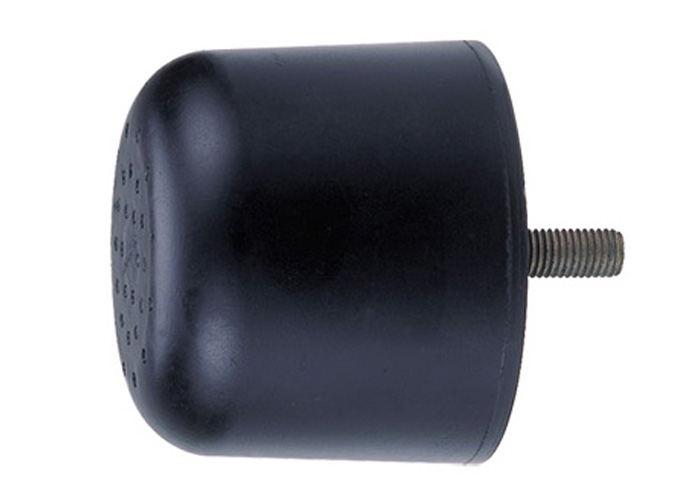 Conductix Rubber Bumper With Hardware - Threaded Stud 80x63 MM