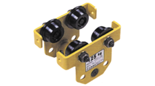 CONDUCTIX Trolley, Manual, to suspend Spring Balancers and Small Air Hoists on I-Beams, 276 lb cap XA-PTF-125 XA-PTF-125