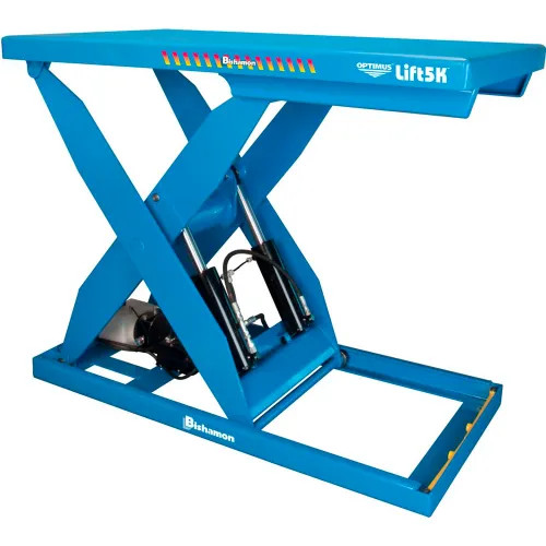 Bishamon L5K-TT4448 Electric Hydraulic Lift Table with Turntable Bishamon L5K-TT4448 Electric Hydraulic Lift Table with Turntable
