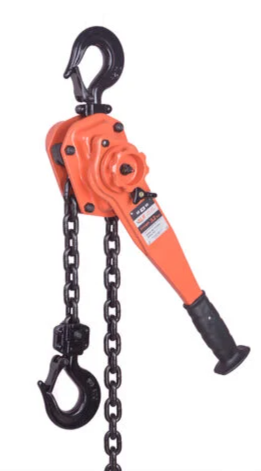 Atlas Lifting and Rigging Titon 3.2 Ton Lever Hoist 7050 lbs 15 Ft. Chain Atlas Lifting and Rigging Titon 3.2 Ton Lever Hoist 7050 lbs 15 Ft. Chain