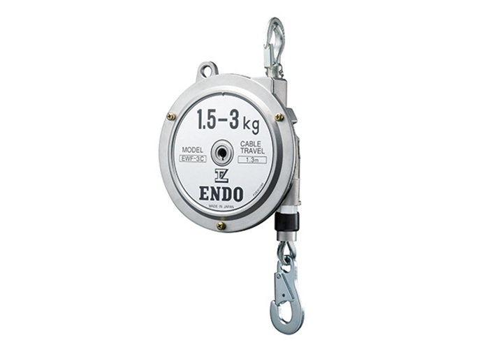 Conductix Unpainted Spring Balancer w/ fall arrest, 5-7 KG