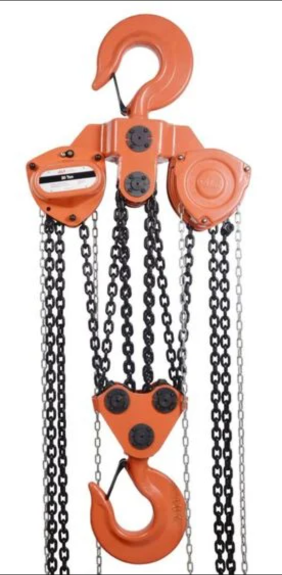 Atlas Lifting and Rigging ACH 20 Ton Chain Hoist 44400 lbs 10 Ft. Lift Atlas Lifting and Rigging ACH 20 Ton Chain Hoist 44400 lbs 10 Ft. Lift