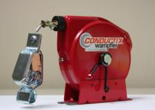 CONDUCTIX Grounding Reel For Electo-Static Discharge, 50FT of Steel Cable, Uncoated XA-EDR50 XA-EDR50