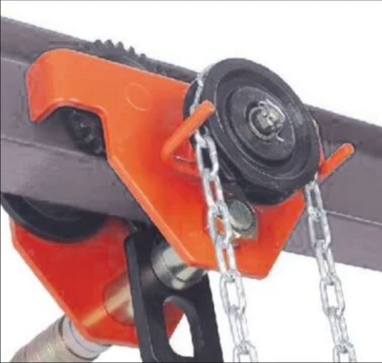 Atlas Lifting & Rigging APT-100-12  10 Ton Push Beam Trolley