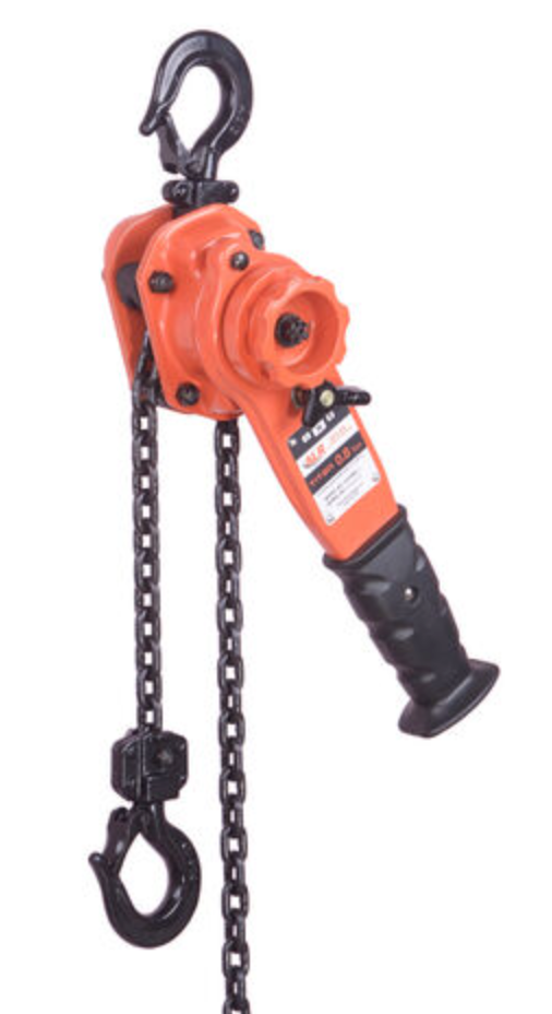 Atlas Lifting and Rigging Titon 3/4 Ton Lever Hoist 1763 lbs 5 Ft. Chain Atlas Lifting and Rigging Titon 3/4 Ton Lever Hoist 1763 lbs 5 Ft. Chain
