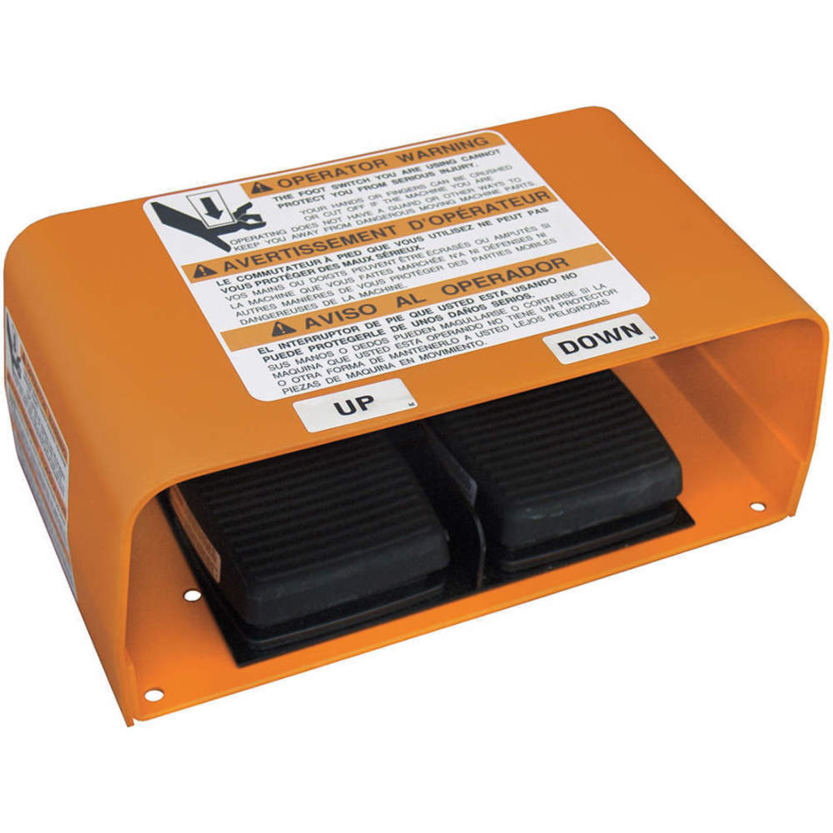 Bishamon Foot Control with Guard, 20 Amp